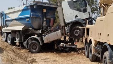 صورة حادث مروع.. على الطريق الرابطة بين بوزنيقة والمحمدية