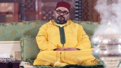 صورة أمير المؤمنين يترأس بمسجد حسان بالرباط حفلا دينيا إحياء لليلة المولد النبوي الشريف