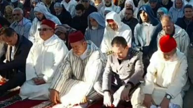 صورة الخميسات .. إقامة صلاة الاستسقاء بحضور السيد العامل