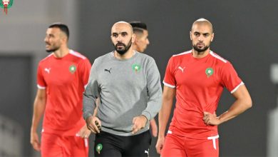 صورة سرية تامة على تدريبات المنتخب المغربي