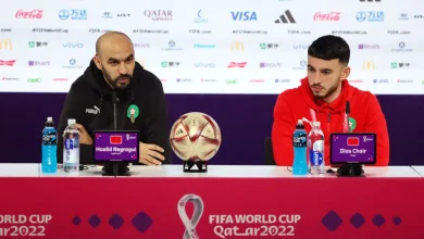 صورة وليد الركراكي: جلالة الملك يقوم بعمل كبير للنهوض بكرة القدم الوطنية وتطويرها