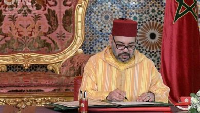 صورة برقية تعزية ومواساة من جلالة الملك إلى الرئيس الصيني