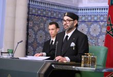 صورة الملك يوجه خطابا ساميا إلى شعبه الوفي بمناسبة عيد العرش المجيد ويترأس مراسم الاحتفالات بهذه المناسبة
