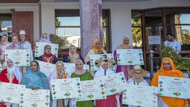 صورة جائزة ”لالة المتعاونة” في حفل النسخة الرابعة.. تتويج 31 مقاولة تعاونية نسائية⁩