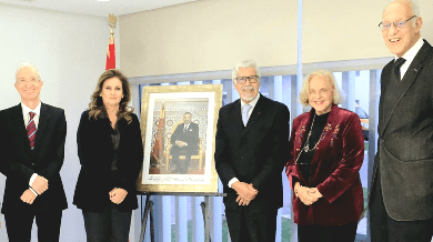 صورة صاحبة السمو الأميرة للا زينب تستقبل وفدا عن جمعية الحياة، سلاسل الحياة