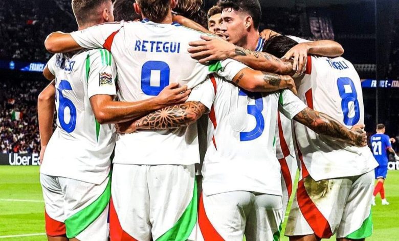 صورة دوري الأمم الأوروبية..منتخب ايطاليا يهزم نظيره الفرنسي 3-1