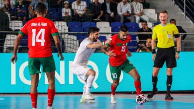 صورة كأس العالم لكرة القدم داخل القاعة 2024.. أسود الأطلسي يبلغ ربع النهائي بعد فوزهم على المنتخب الإيراني