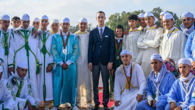 صورة صاحب السمو الملكي ولي العهد الأمير مولاي الحسن يترأس بالجديدة نهائي النسخة السابعة من الجائزة الكبرى لصاحب الجلالة الملك محمد السادس 