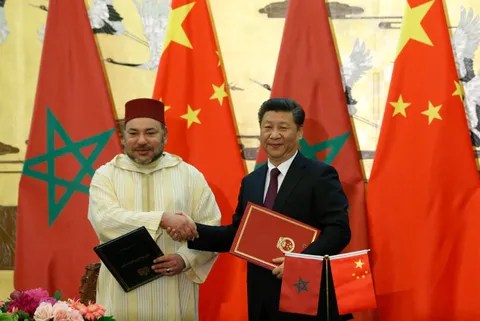 صورة رئيس جمهورية الصين.. يغادر المغرب