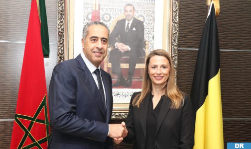 صورة عبد اللطيف حموشي .. يستقبل المديرة العامة لأمن الدولة بمملكة بلجيكا