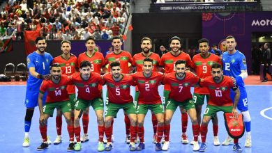 صورة أسود الصالات يكتبون التاريخ.. المغرب في المركز السادس عالميًا!”