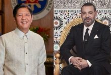 صورة جلالة الملك محمد السادس والرئيس فرديناند روموالديز ماركوس جونيور يتبادلان التهنئة بمناسبة حلول الذكرى ال 50 لإقامة العلاقات الدبلوماسية بين المغرب والفليبين