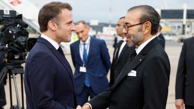صورة الرئيس الفرنسي يشيد بإعطاء جلالة الملك انطلاقة أشغال إنجاز الخط السككي فائق السرعة القنيطرة- مراكش
