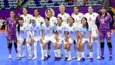 صورة المنتخب المغربي للسيدات.. في مواجهة حاسمة أمام أنغولا بنصف نهائي كأس الأمم الأفريقية للفوتسال