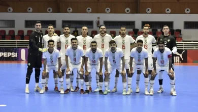 صورة فوز عريض لمنتخب المغرب لكرة القدم داخل القاعة على الصين ودياً