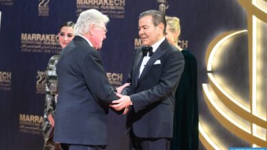 صورة صاحب السمو الملكي الأمير مولاي رشيد .. يترأس حفل عشاء أقامه جلالة الملك بمناسبة الافتتاح الرسمي للدورة 22 للمهرجان الدولي للفيلم بمراكش
