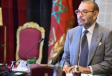صورة برقية تعزية ومواساة من جلالة الملك إلى أسرة الراحل إدغار موران