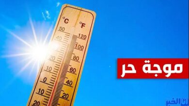 صورة حرارة مرتفعة وزخات رعدية متوقعة اليوم الثلاثاء.. تفاصيل النشرة الجوية