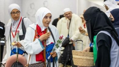 صورة مبادرة “طريق مكة” ..وصول أول فوج من حجاج المغرب إلى مطار المدينة المنورة