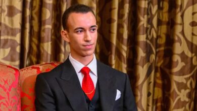 صورة الشعب المغربي ..يحتفل اليوم  بالذكرى الثالثة والعشرين لميلاد صاحب السمو الملكي ولي العهد الأمير مولاي الحسن