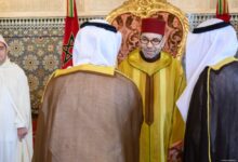 صورة جلالة الملك يستقبل بالرباط عددا من السفراء الأجانب