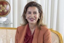 صورة بأمر من جلالة الملك، صاحبة السمو الملكي الأميرة للا مريم تستقبل الأطفال المقدسيين المشاركين في الدورة الـ 17 للمخيم الصيفي لوكالة بيت مال القدس الشريف