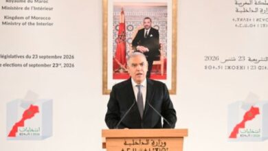صورة وزير الداخلية:الانتخابات التشريعية .. حزب الأصالة والمعاصرة يتصدر النتائج المؤقتة ب 97 مقعدا