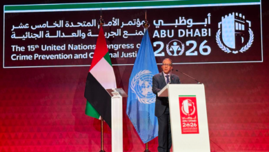 صورة أبوظبي.. المغرب يدعو إلى التفكير في إطلاق دينامية لتعزيز التكامل والتنسيق بين الأجهزة الأممية المعنية بمكافحة الجريمة المنظمة والإرهاب