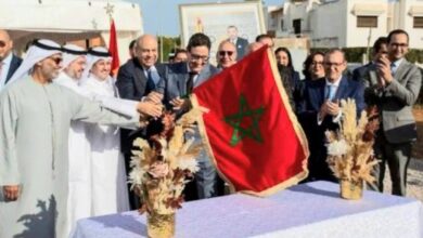 صورة إعطاء انطلاقة أشغال بناء المقر الجديد للمنظمة العربية للطيران المدني بالرباط
