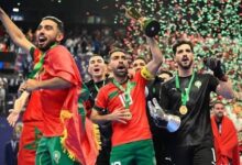 صورة أسود الفوتسال ..يتربعون على عرش إفريقيا للمرة الرابعة توالياً