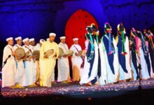صورة إسدال الستار على الدورة الـ14 للمهرجان الوطني لفنون أحواش